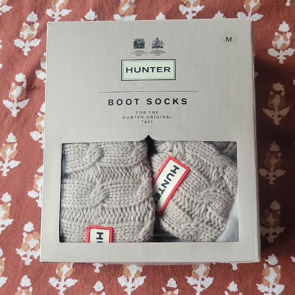 Hunter Boot Socks - Cream